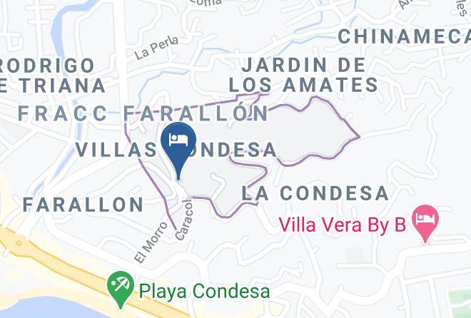 Acapulco De Juarez - Hotel Punta Coral Acapulco Maps