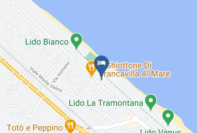 Chieti - Hotel Punta De L'est Maps