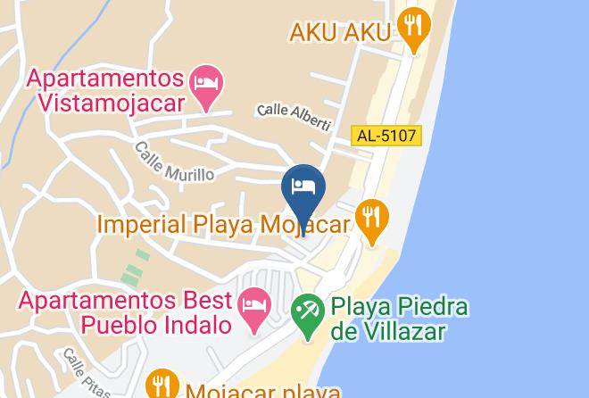 Almeria - Hotel El Puntazo Maps