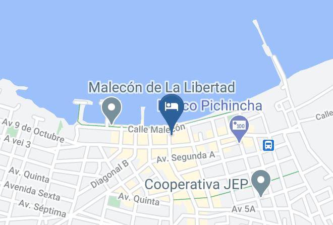 La Libertad - Hotel Punta Del Mar Maps