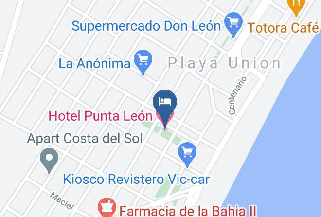 Rawson - Hotel Punta Leon Maps