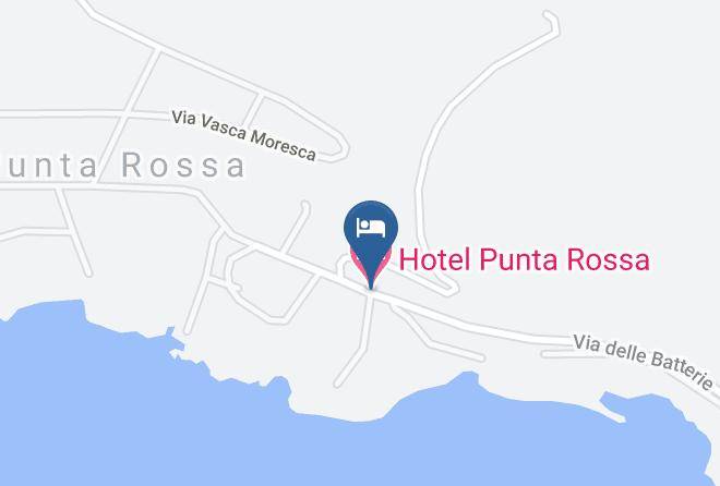 Latina - Hotel Punta Rossa Maps