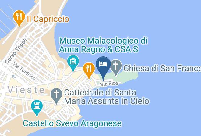 Foggia - Hotel Punta San Francesco Maps