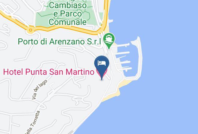 Genoa - Hotel Punta San Martino Maps