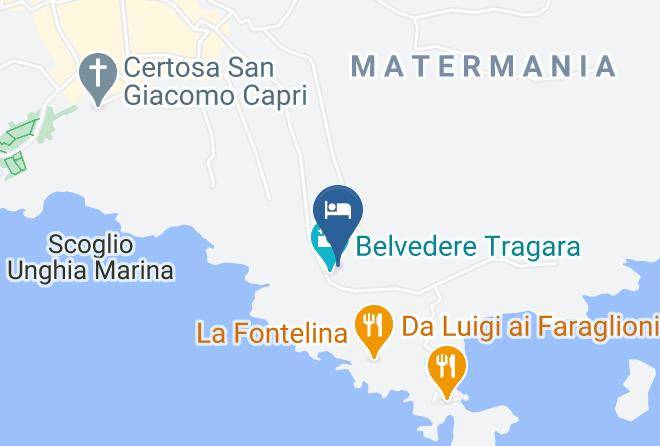 Naples - Hotel Punta Tragara Maps