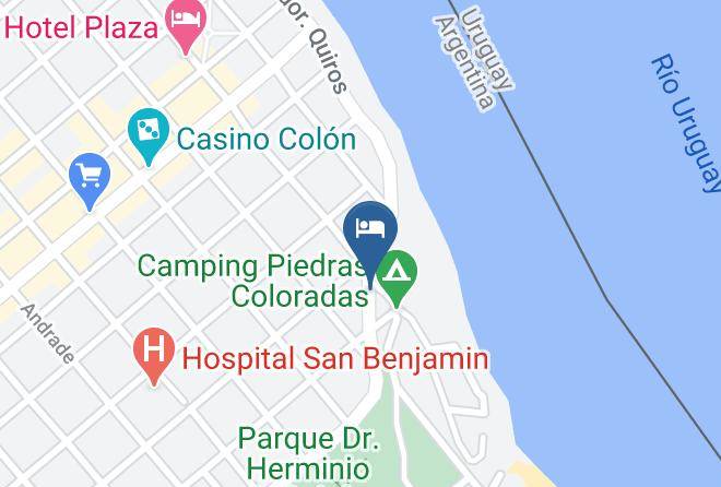 Colon - Hotel Punta Vip Maps