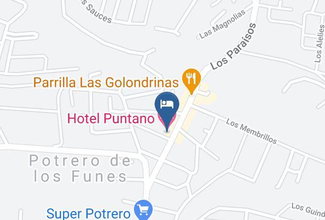 La Capital San Luis - Hotel Puntano Maps