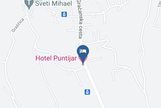 Hotel Puntijar Map