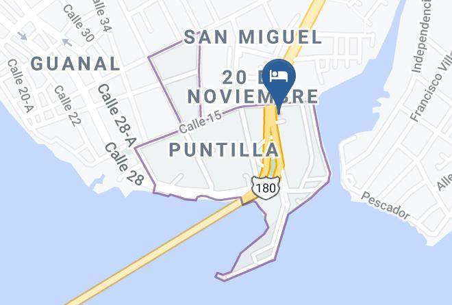 Carmen - Hotel Puntilla Maps