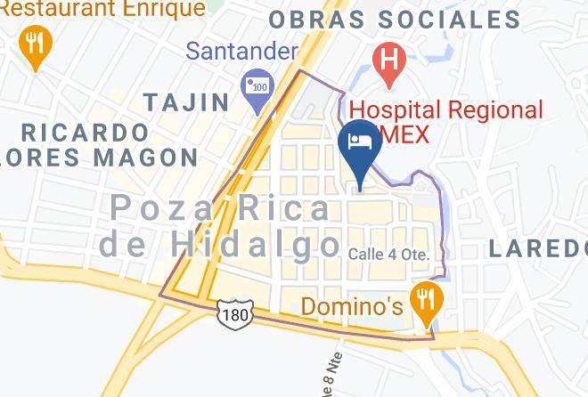 Poza Rica De Hidalgo - Hotel Punto Poza Rica Maps