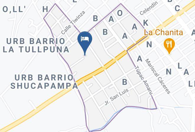 Cajamarca - Hotel Punuykuna Cajamarca Maps