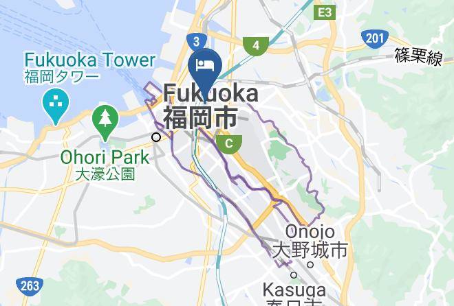 Fukuoka City Hakata Ward - Hotel Pure Hakata Maps