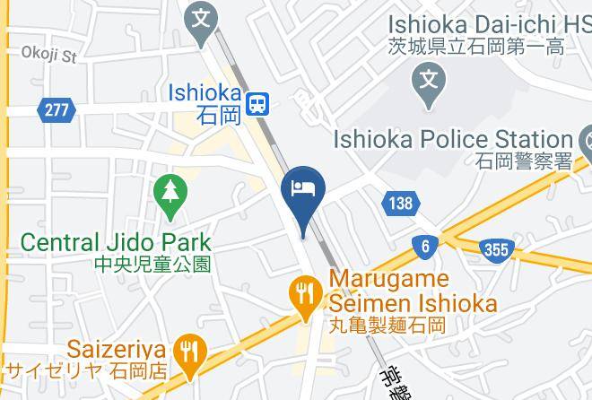 Ishioka City - Hotel Pure S'tyle Maps