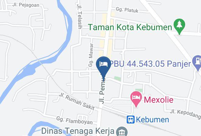 Hotel Puri Laras Map