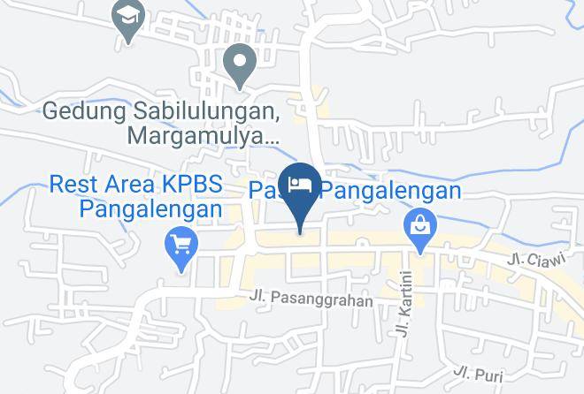 Bandung Regency - Hotel Puri Pangalengan Maps