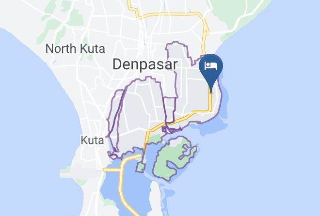 Denpasar - Hotel Puri Tempo Doeloe Maps