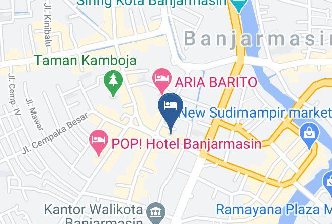 Banjarmasin - Hotel Purimas Maps