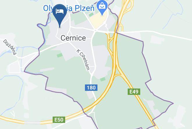 Pilsen - Hotel Purkmistr Maps