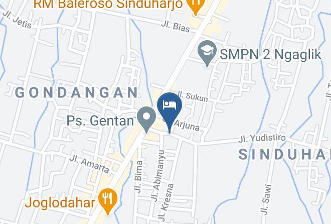 Sleman - Hotel Purnama Artha V Maps