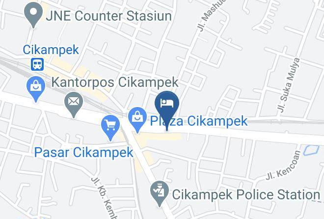 Karawang Regency - Hotel Purnama Maps