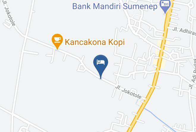 Sumenep Regency - Hotel Purnama Sumenep Maps