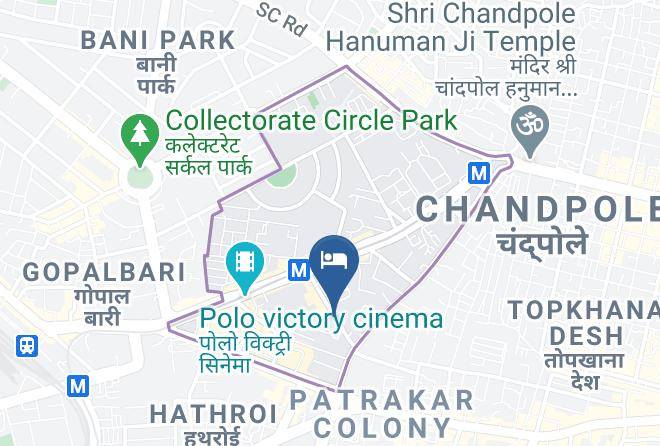 Jaipur - Hotel Purohit Maps