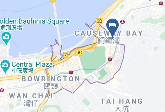 Hong Kong - Hotel Purple Hong Kong Maps