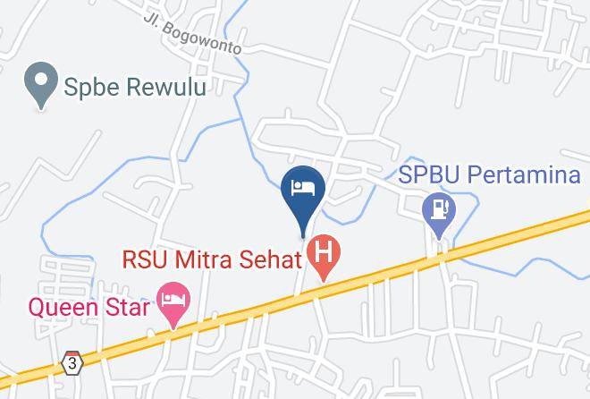 Sleman - Hotel Pusaka Dua Maps