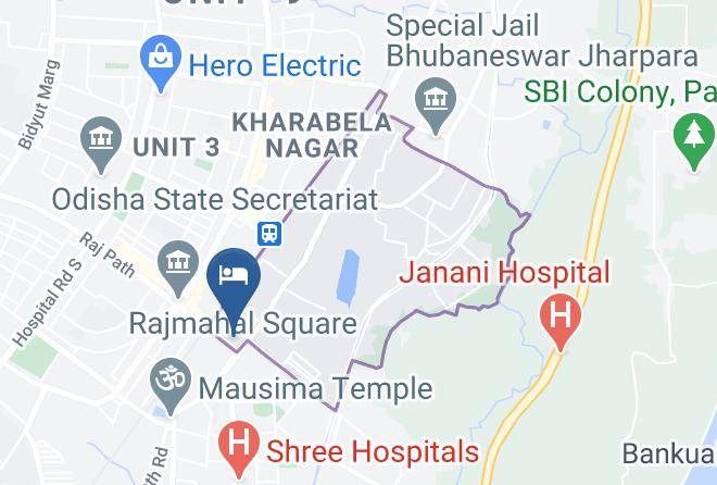 Bhubaneshwar - Hotel Pushpak Maps