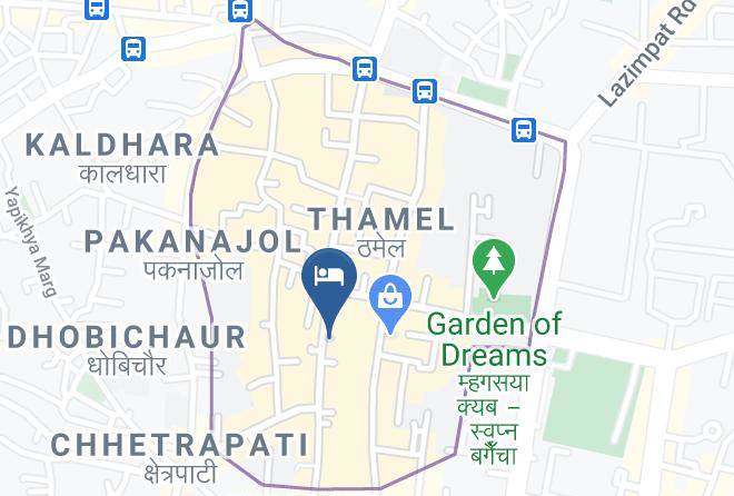 Kathmandu - Hotel Puskar Maps