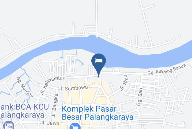 Kota Palangka Raya - Hotel Putir Sinta Maps