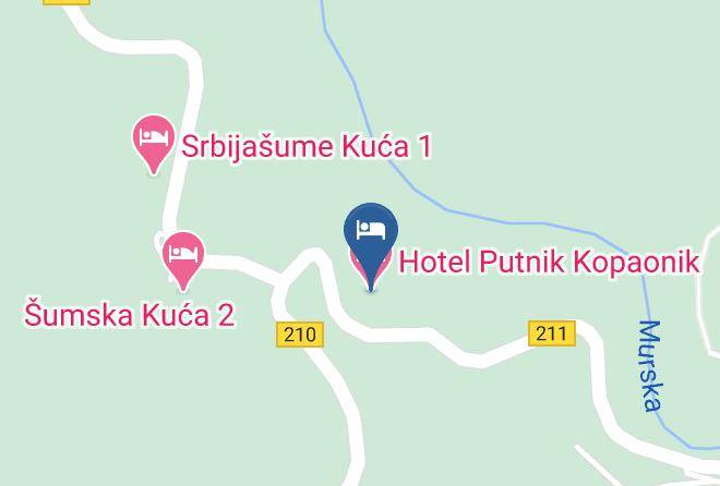 Raski - Hotel Putnik Kopaonik Maps