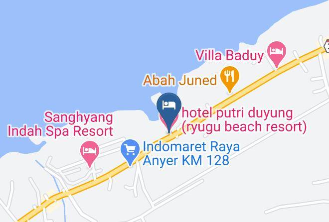 Serang Regency - Hotel Putri Duyung Maps