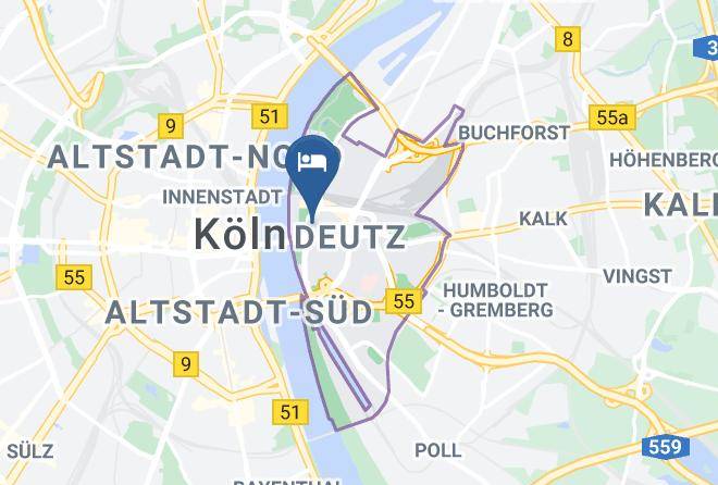 Cologne - Liberty Hotel Cologne Ehem Hotel Putz Maps