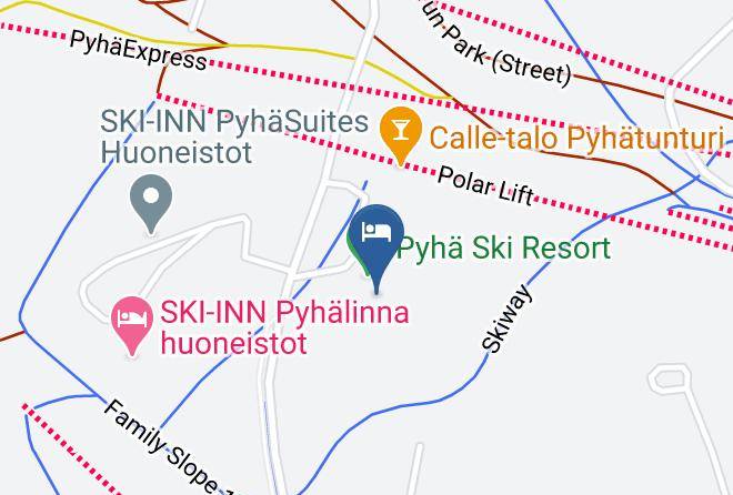 Pelkosenniemi - Hotel Pyhatunturi Maps