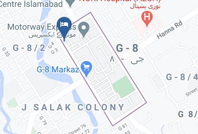 Islamabad - Hotel Pyramid International Maps
