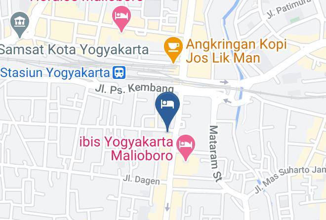 Kota Yogyakarta - Hotel Pyrenees Maps