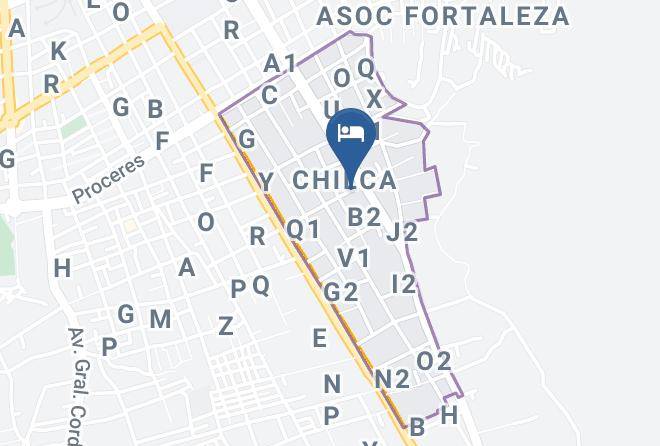 Huancayo - Hotel Q'hawaq Maps