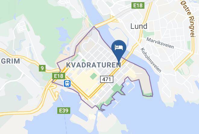 Kristiansand - Hotel Q42 Maps