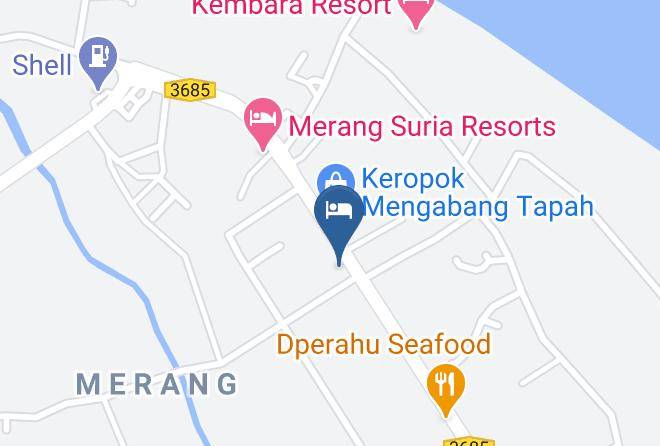 Daerah Setiu - Hotel Qaisara Tranning Power Center Sengoty Maps