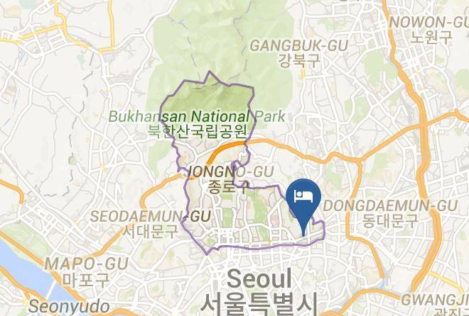 Jongnogu - Hotel Qb Seoul Dongdaemun Maps