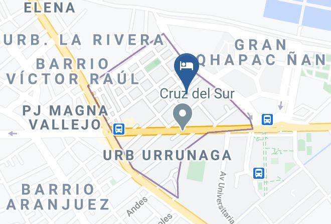 Cajamarca - Hotel Qhapac Nan Maps