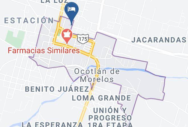 Ocotlan De Morelos - Hotel Qn Maps