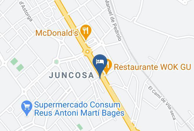 Hotel Quality Reus Map