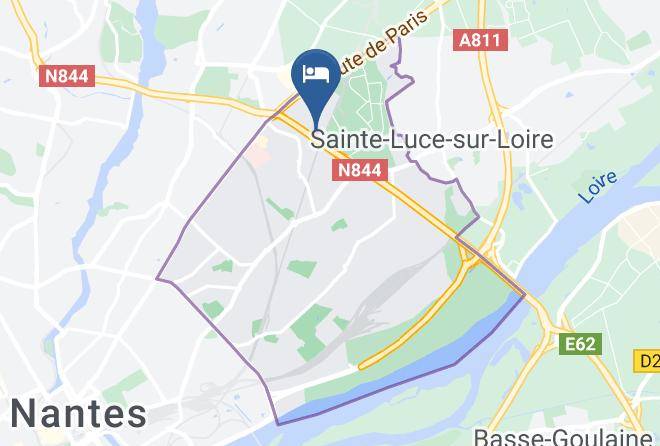 Loire Atlantique - Sure Hotel By Best Western Nantes Beaujoire Maps