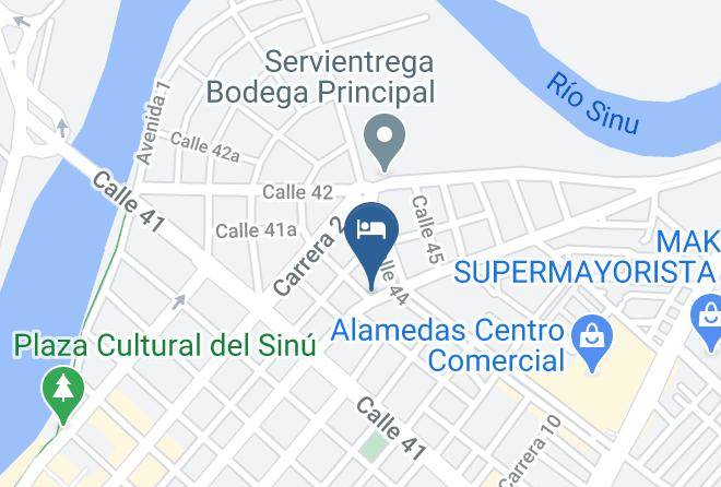 Hotel Quarta Avenida Map