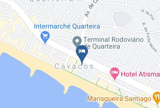 Loule - Hotel Quarteira Sol Maps