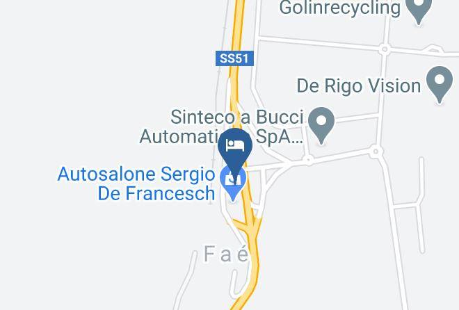 Belluno - Hotel Quattro Valli Maps