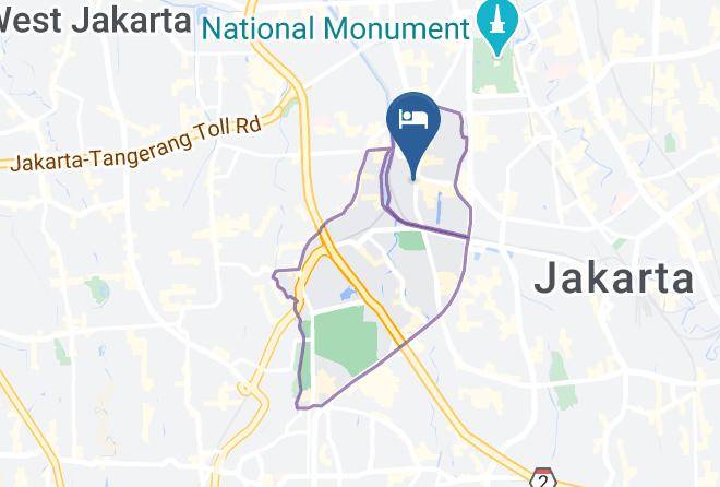 Central Jakarta - Hotel Quds Express Maps