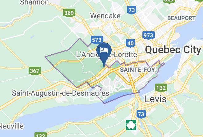 Capitale Nationale - Hotel Quebec Inn Aeroport De Quebec Maps